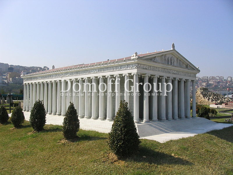 Модель храма Артемиды Эфесской