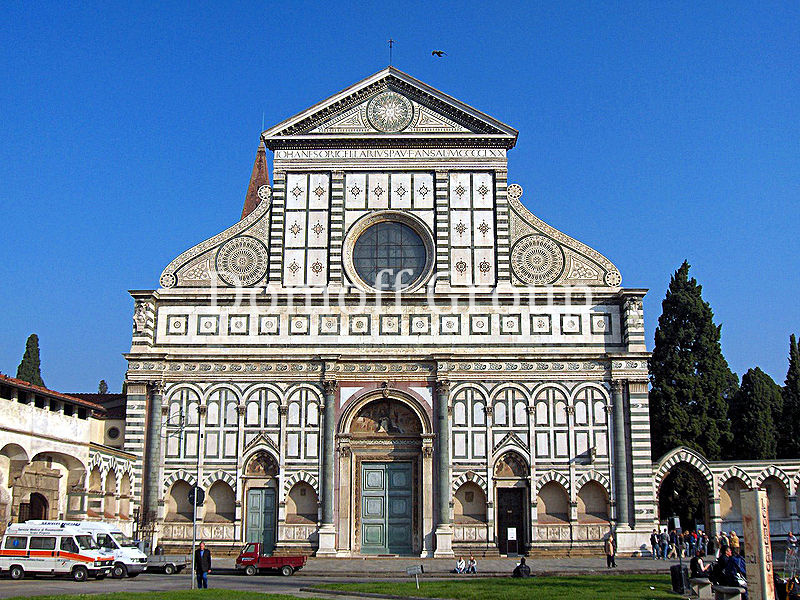 Фасад церкви Санта-Мария-Новелла (Флоренция)