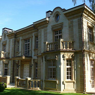 Фасады из камня - Резиденция в Жуковке - Песчаник, Ракушечник - стиль Классический, Французский