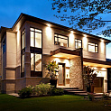 Архитектурная подсветка фасадов коттеджей и частных домов