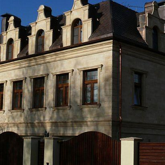 Фасады из камня - Загородный дом в Знаменском - Песчаник - стиль Шато, Классический, Французский