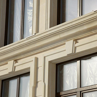 Фасады из камня - Особняк в резиденциях Бенилюкс - Известняк - стиль Американский, Классический, Французский